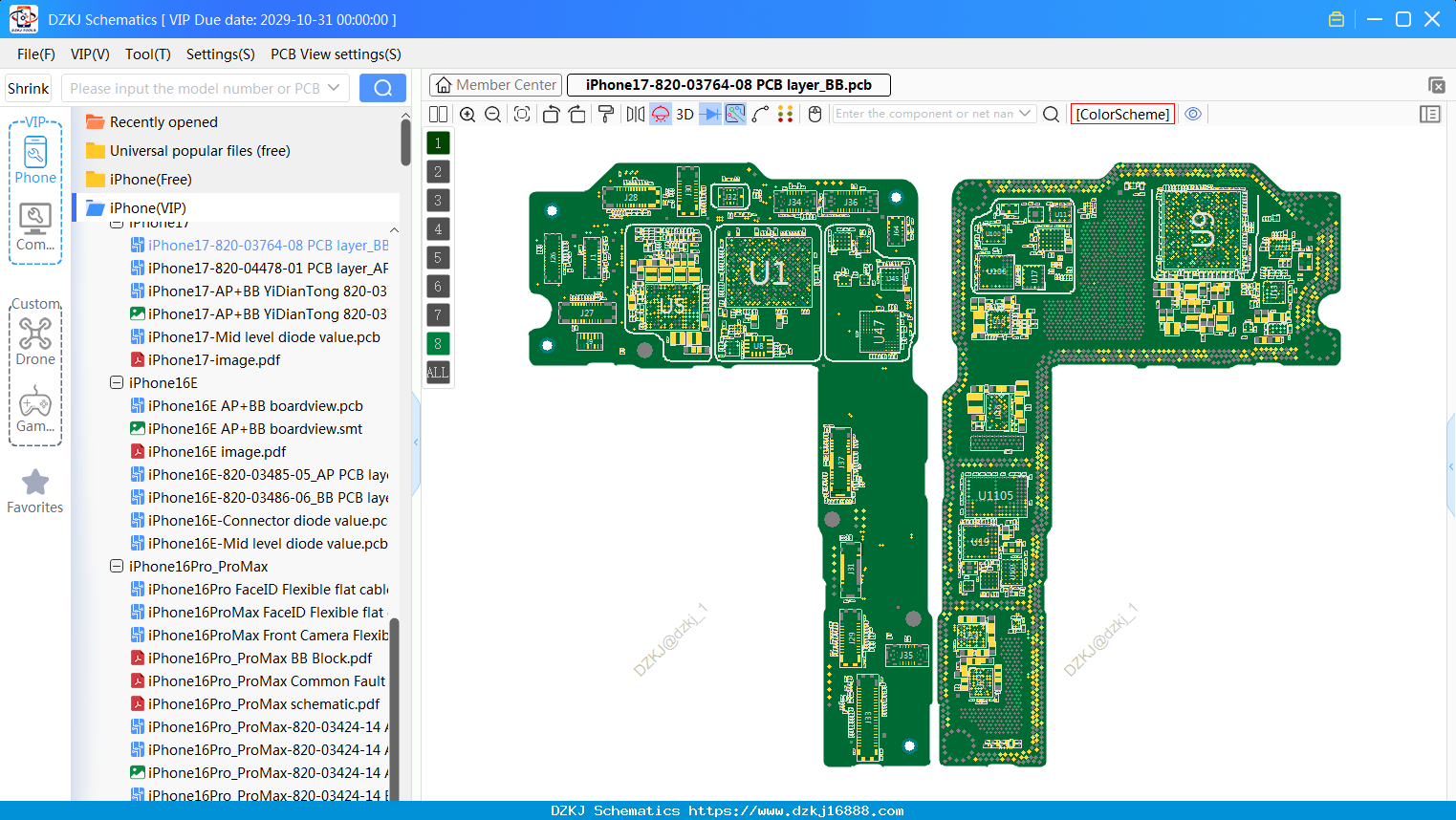 IPhone17-820-03764-08 PCB Layer_BB